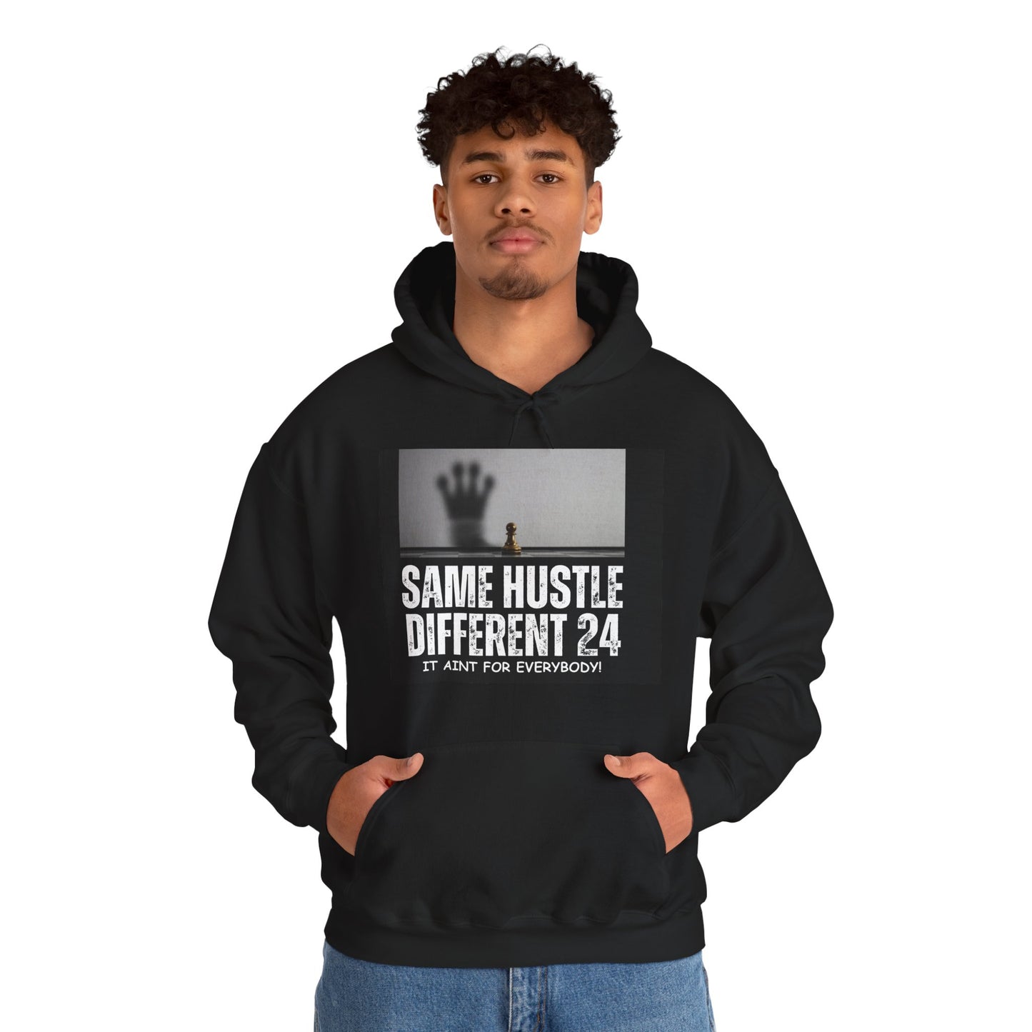 Same Hustle, Different 24 Unisex Heavy Blend™ Hooded Sweatshirt