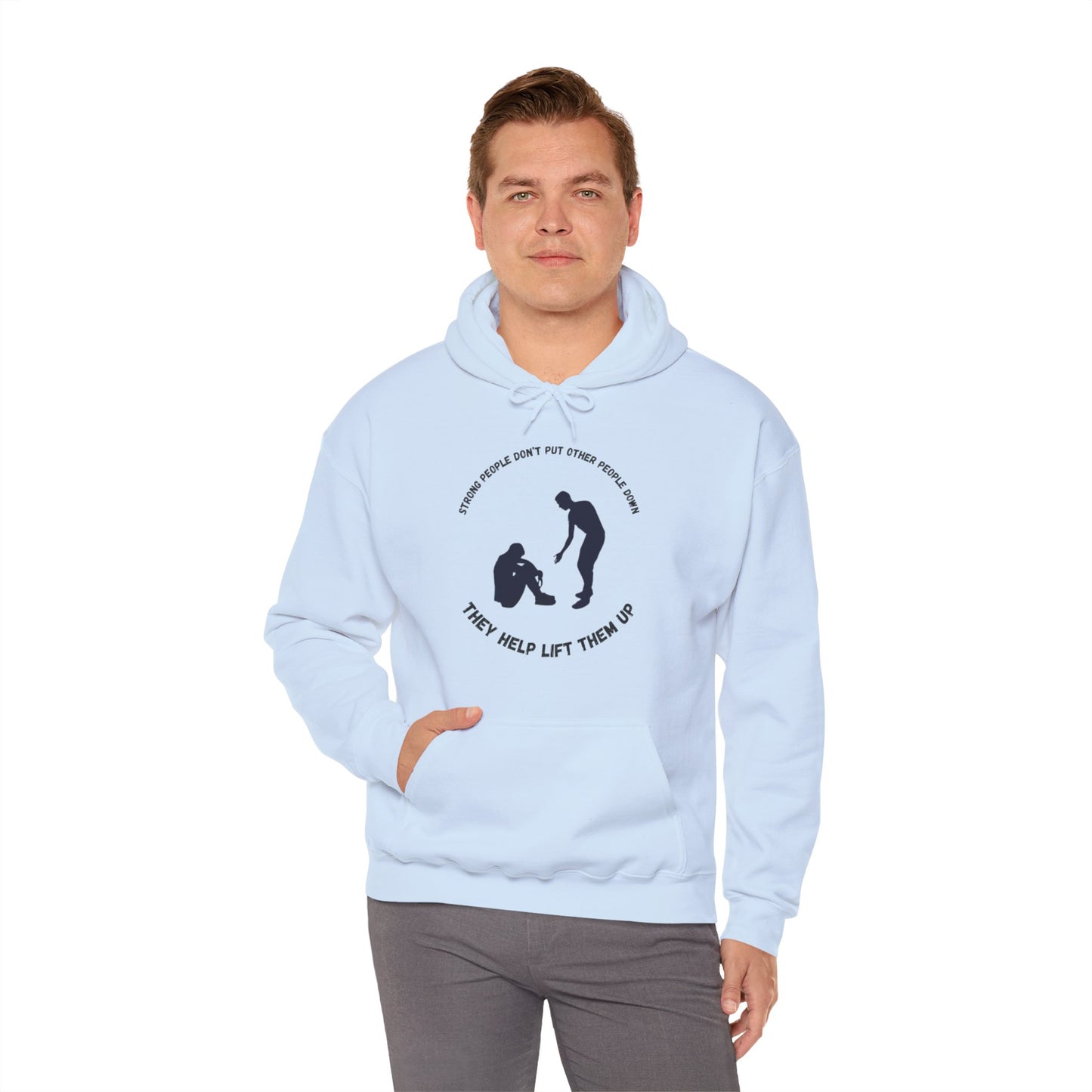 Strong People Unisex Heavy Blend™ Hooded Sweatshirt