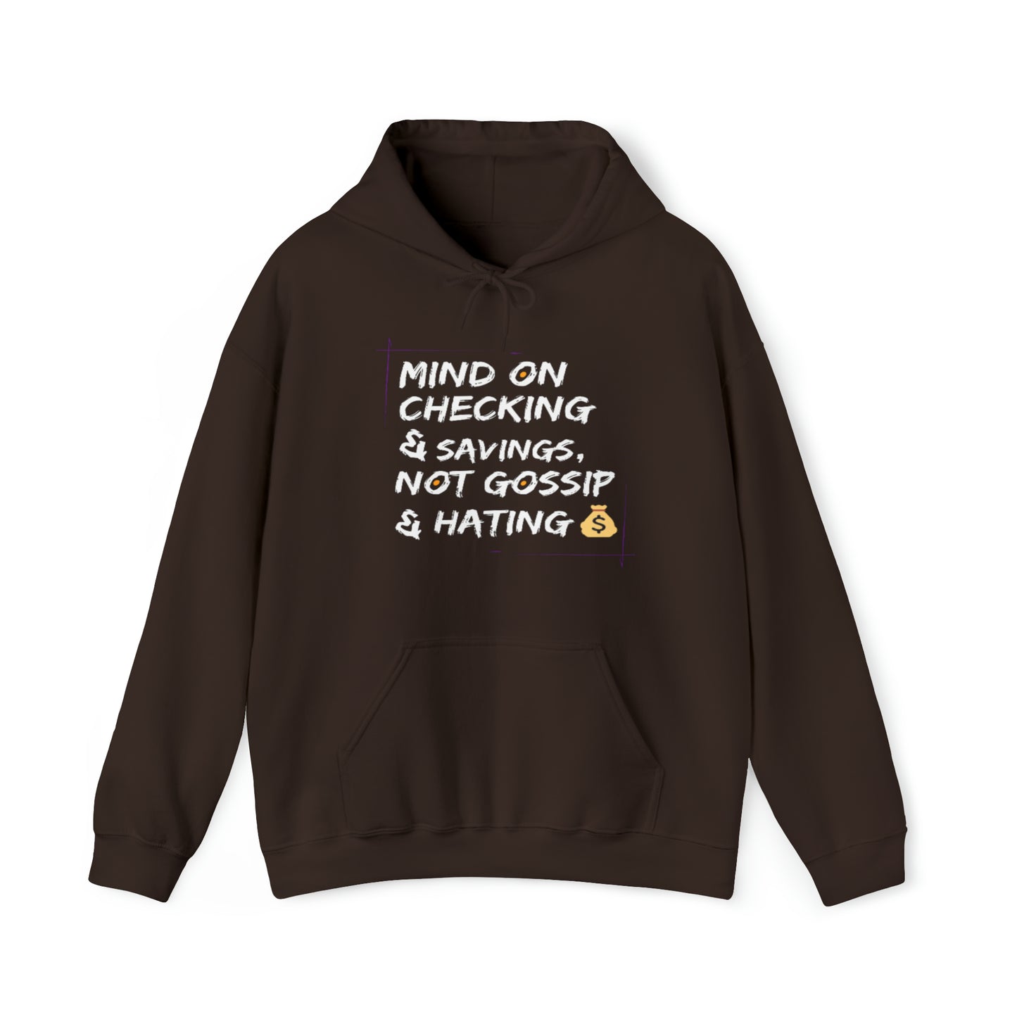 Mind On Checking & Savings Unisex Heavy Blend™ Hooded Sweatshirt
