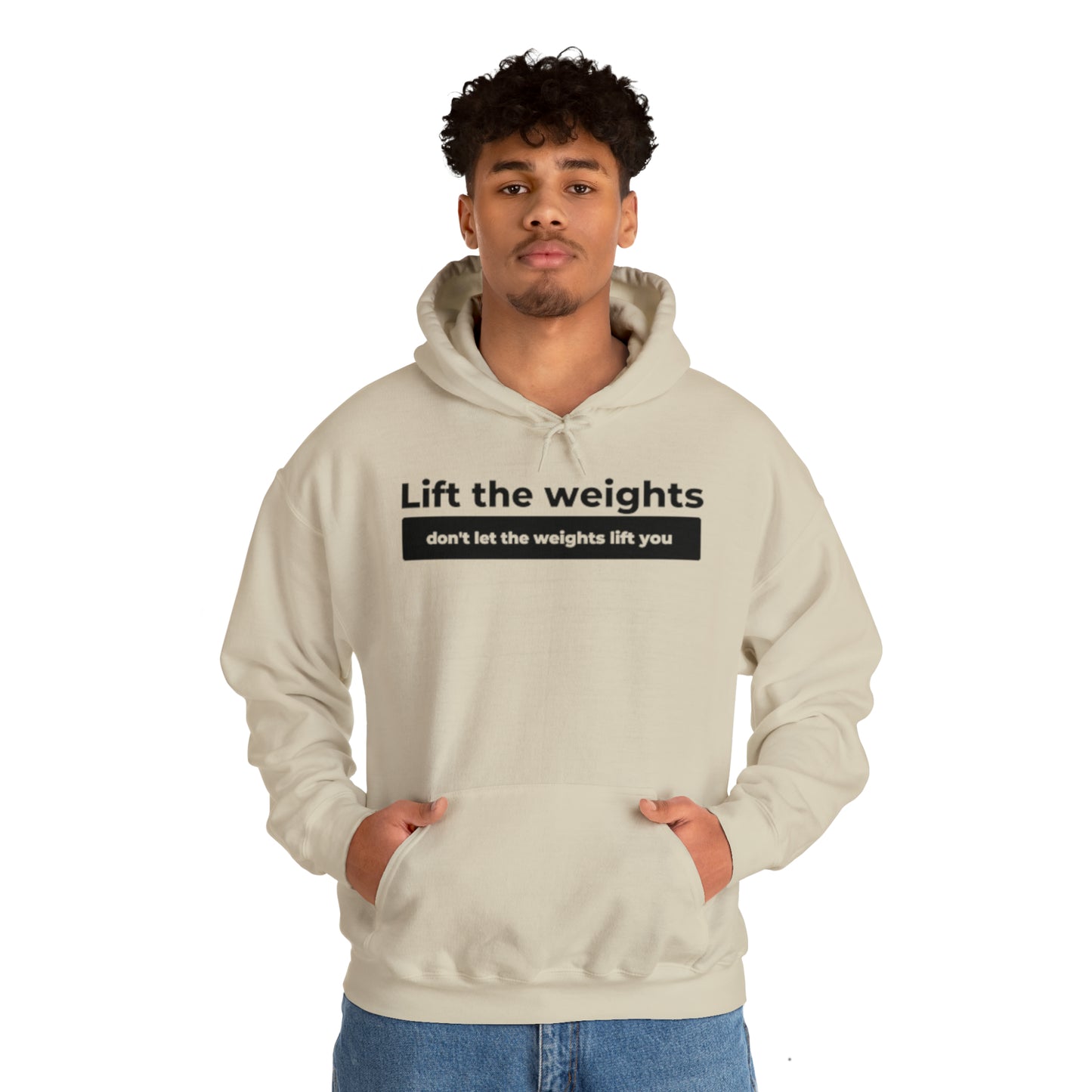 Lift The Weights Unisex Heavy Blend™ Hooded Sweatshirt