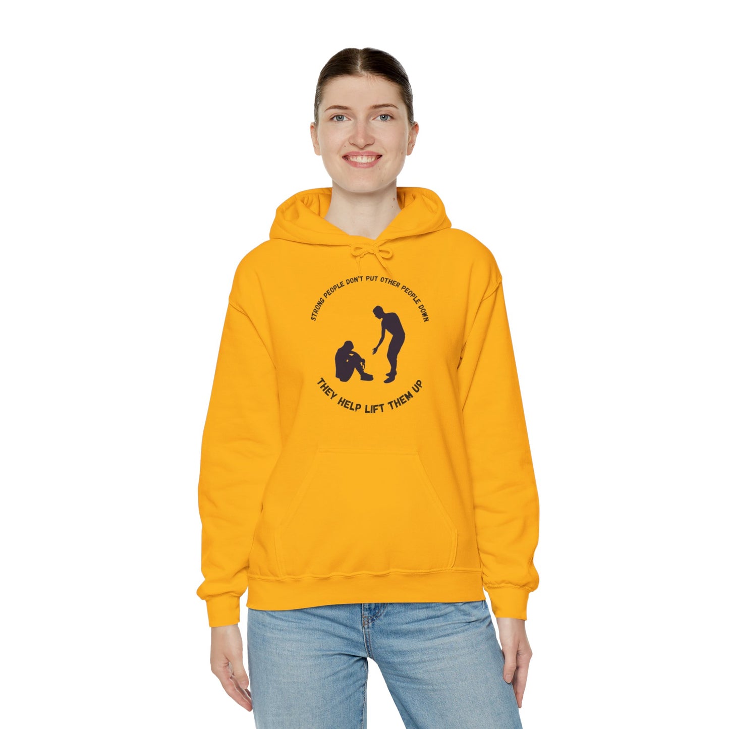 Strong People Unisex Heavy Blend™ Hooded Sweatshirt