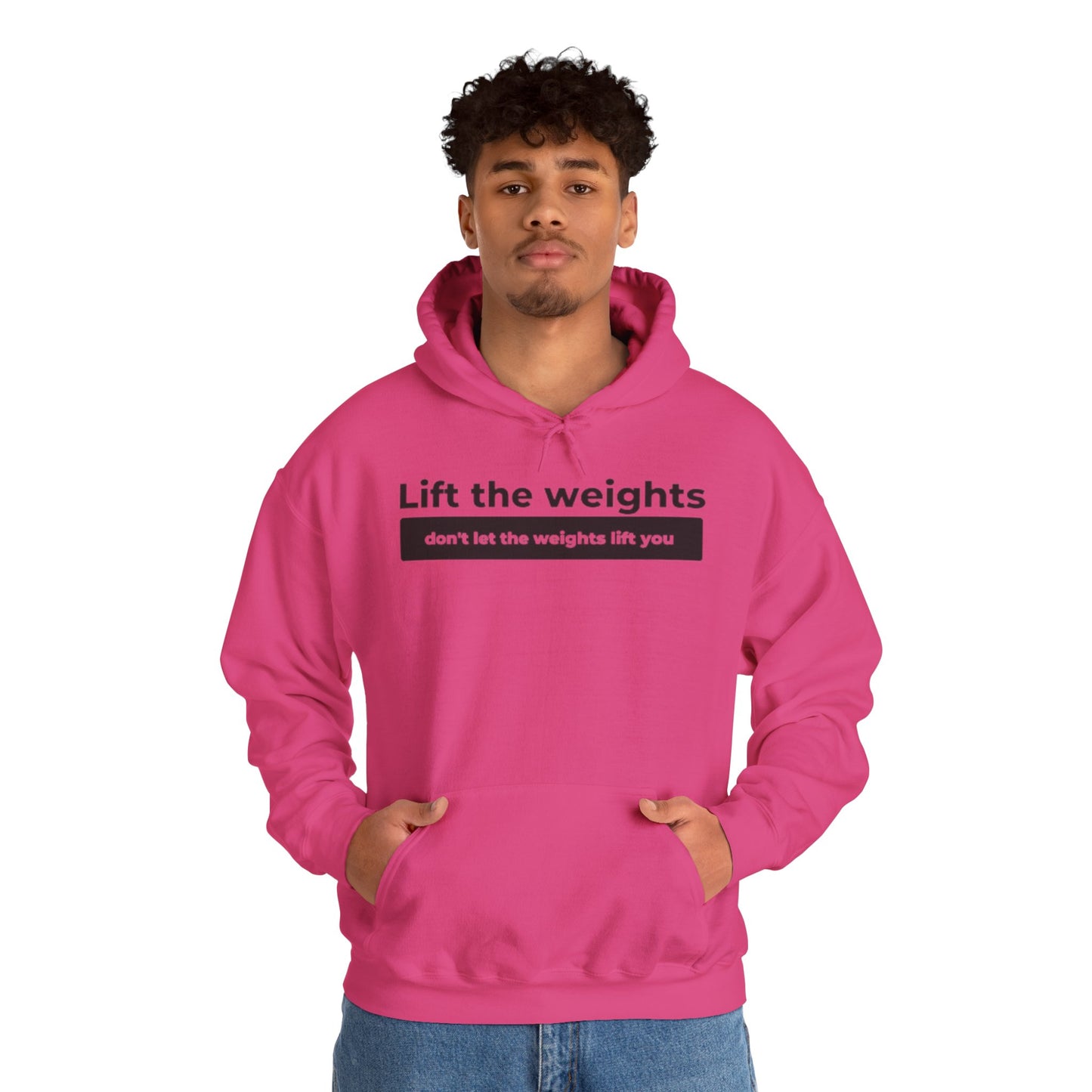Lift The Weights Unisex Heavy Blend™ Hooded Sweatshirt