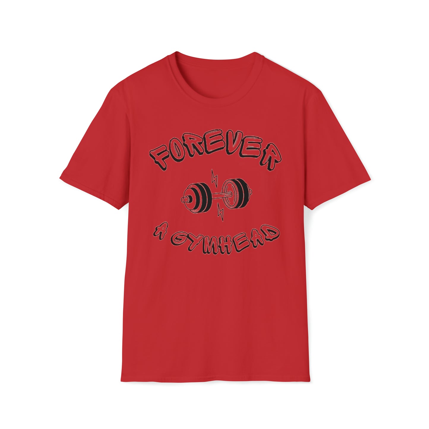 Forever A Gymhead Unisex Softstyle T-Shirt