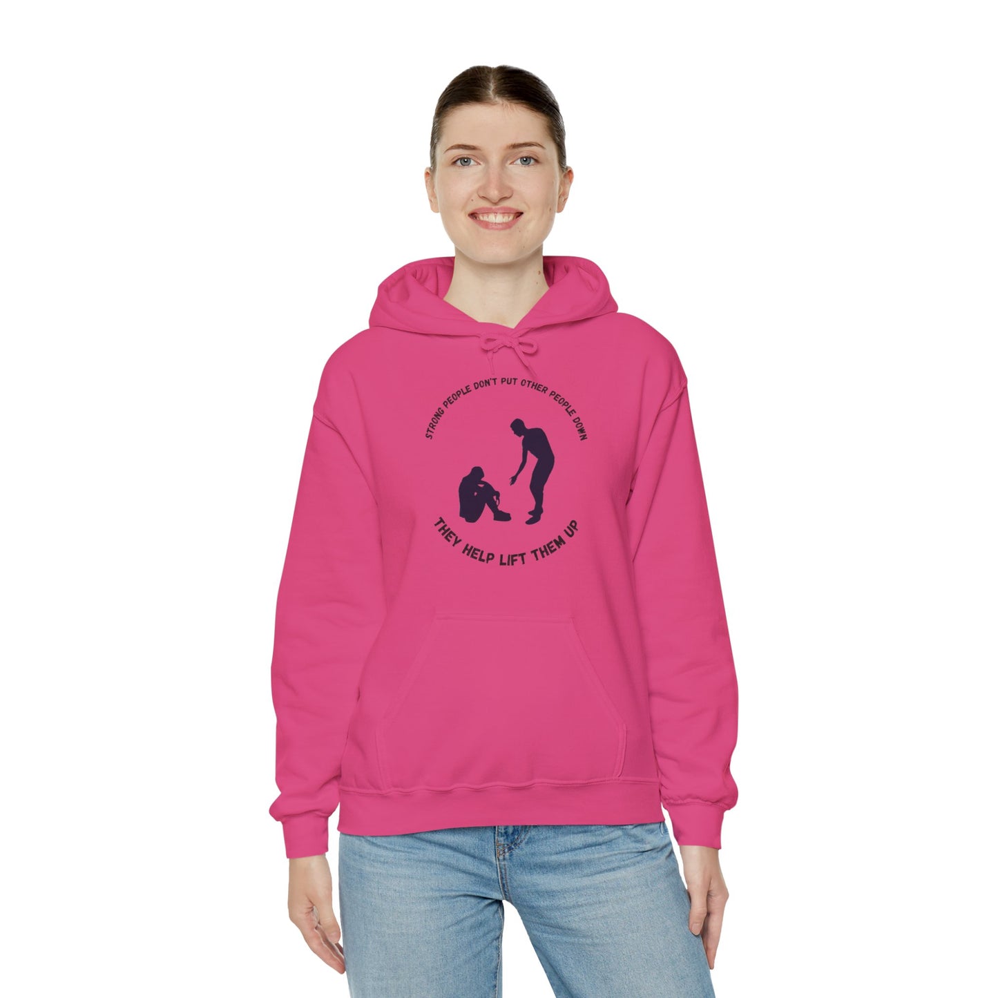 Strong People Unisex Heavy Blend™ Hooded Sweatshirt