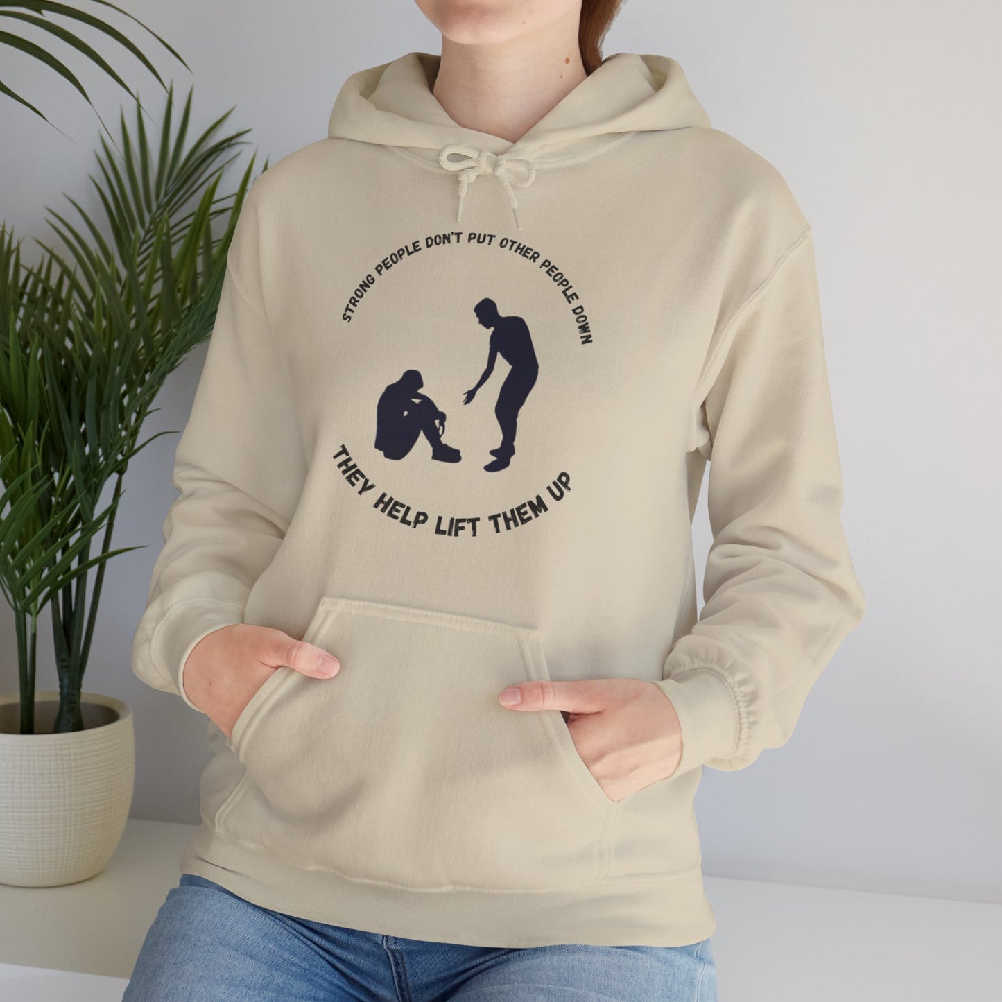 Strong People Unisex Heavy Blend™ Hooded Sweatshirt