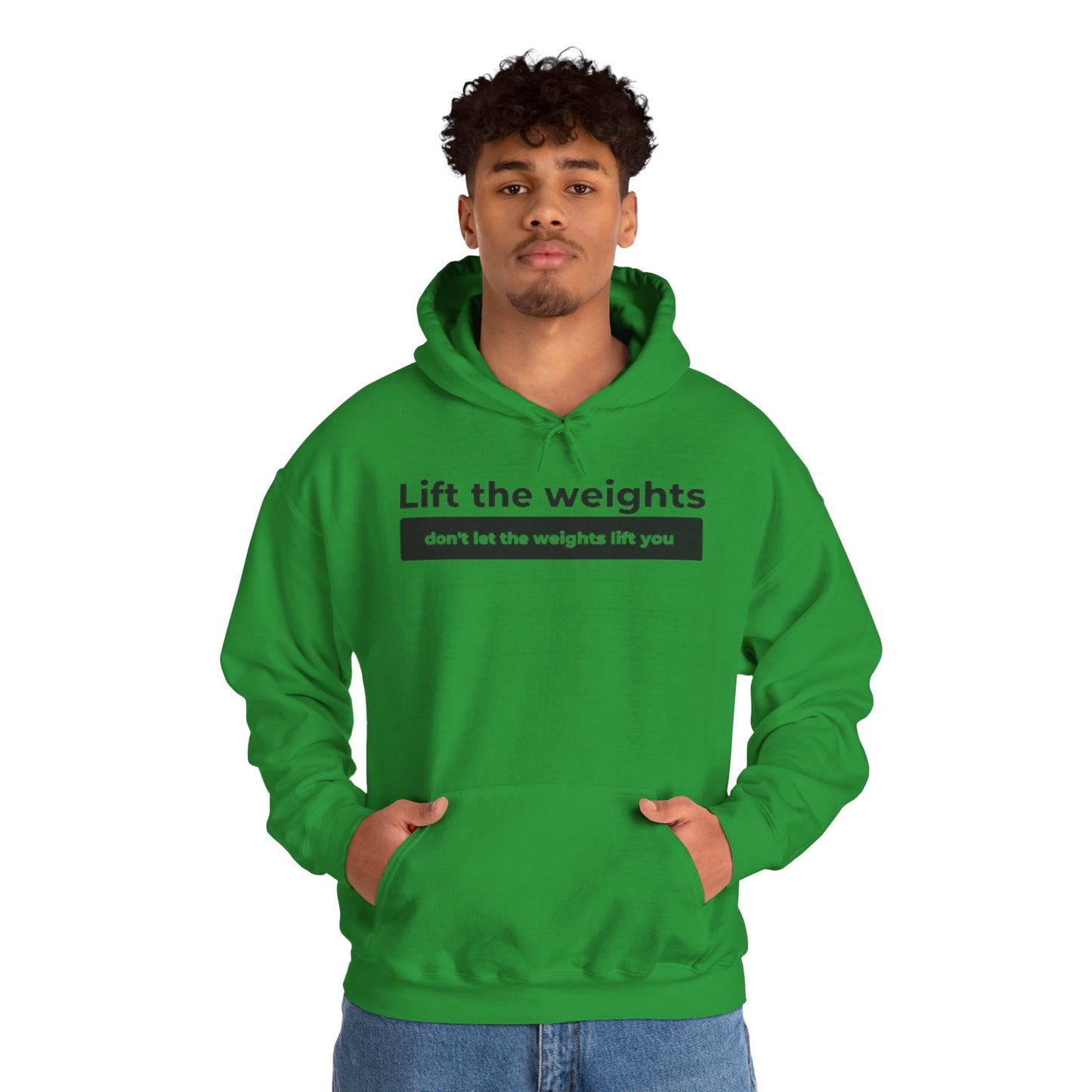 Lift The Weights Unisex Heavy Blend™ Hooded Sweatshirt