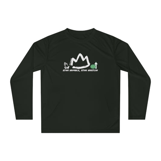 Stay Humble, Stay Hustlin Unisex Performance Dry Fit Long Sleeve Shirt