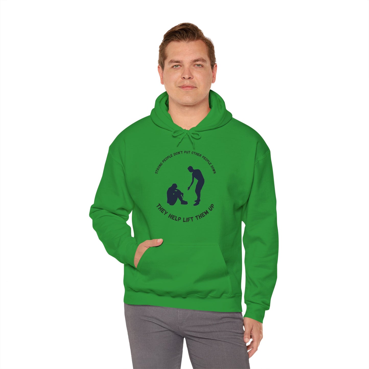 Strong People Unisex Heavy Blend™ Hooded Sweatshirt