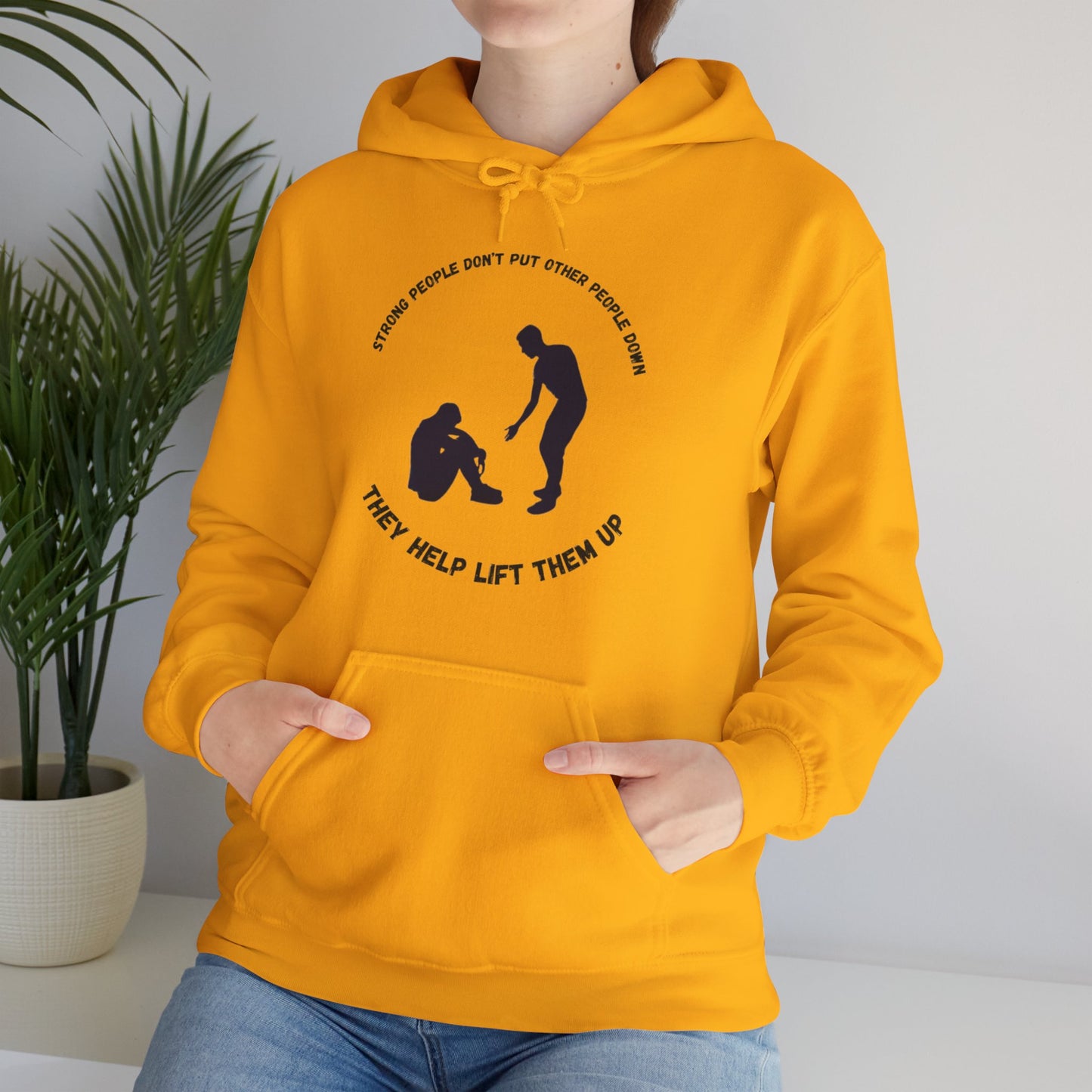 Strong People Unisex Heavy Blend™ Hooded Sweatshirt