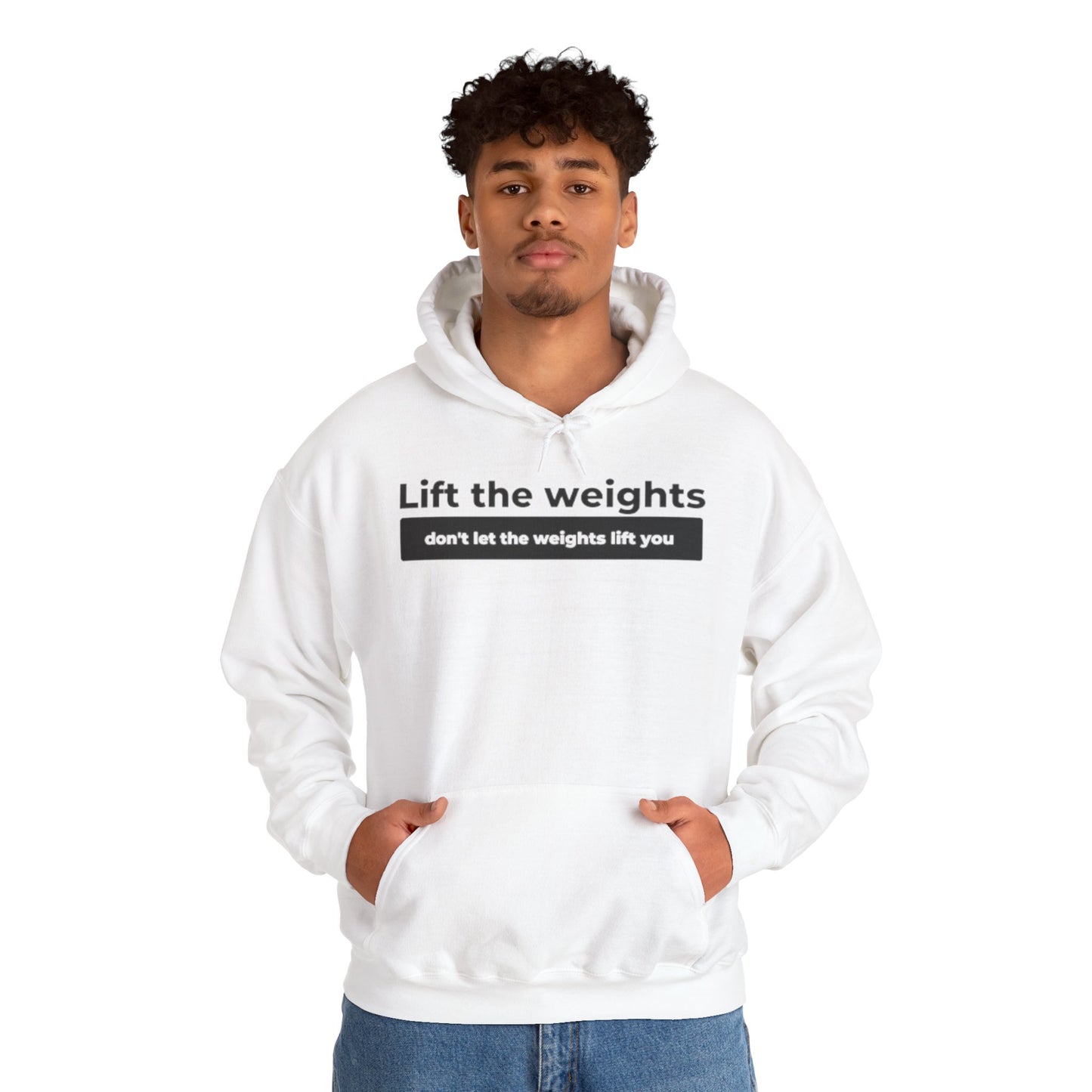 Lift The Weights Unisex Heavy Blend™ Hooded Sweatshirt