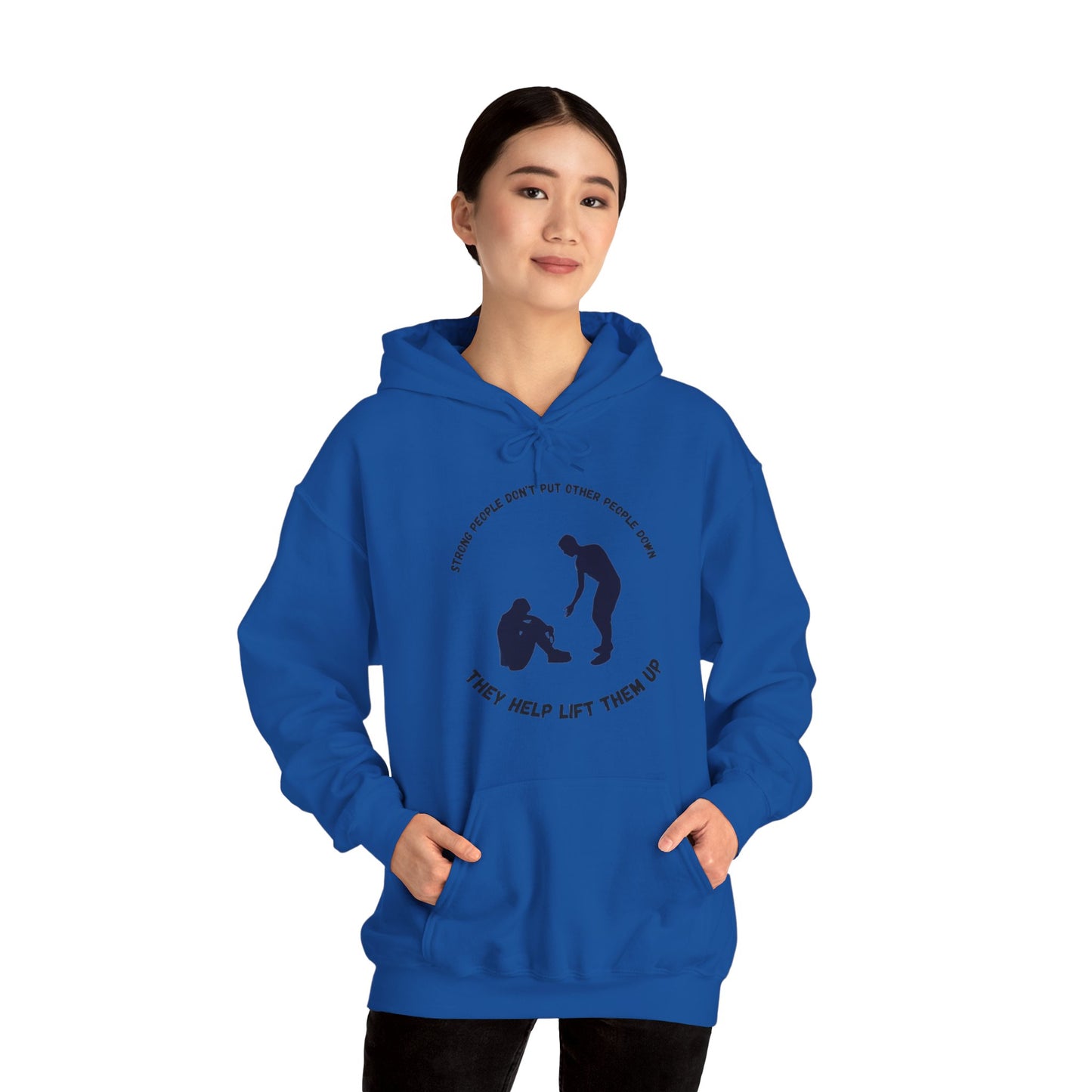 Strong People Unisex Heavy Blend™ Hooded Sweatshirt