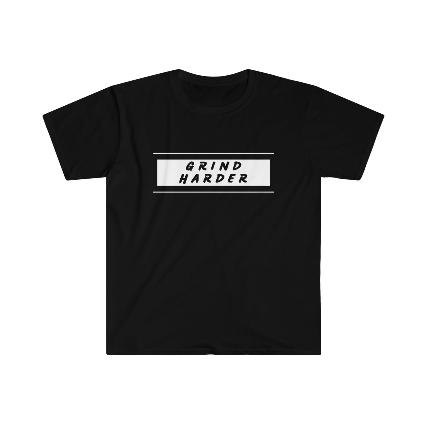 Grind Harder Unisex Softstyle T-Shirt