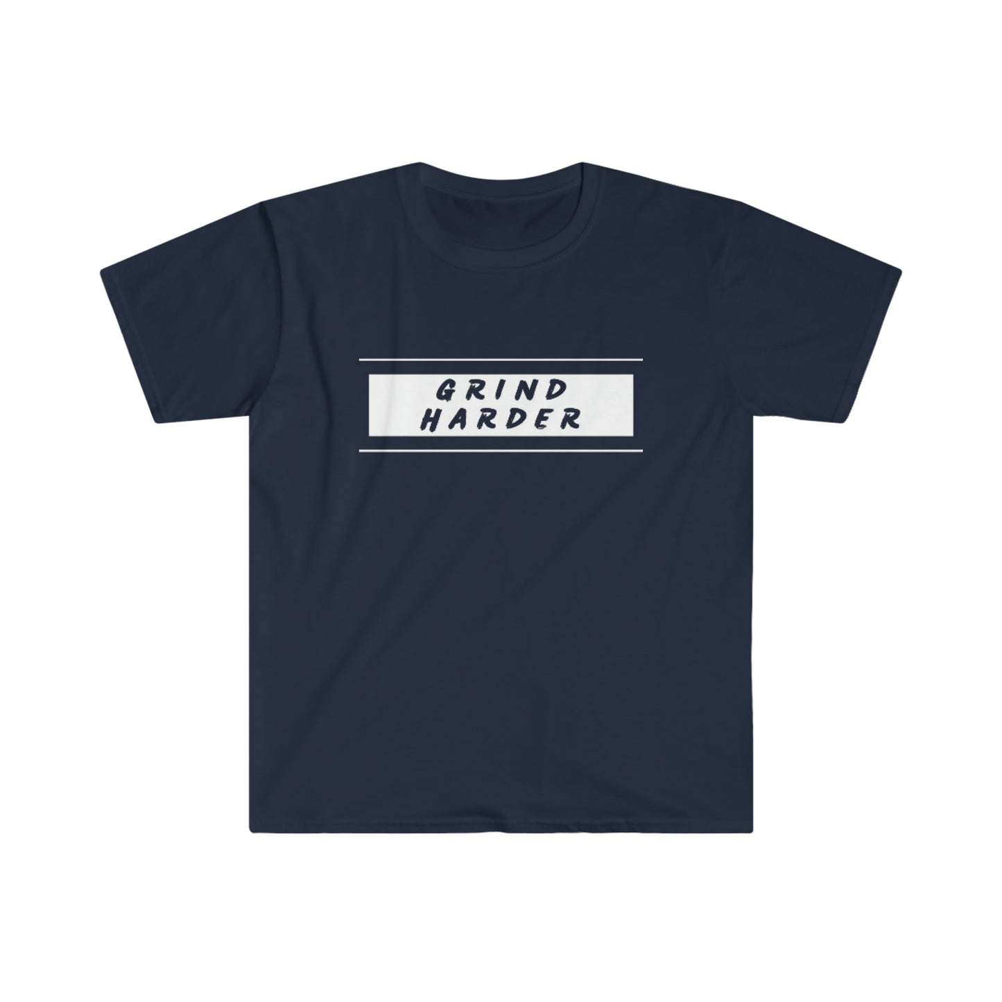 Grind Harder Unisex Softstyle T-Shirt