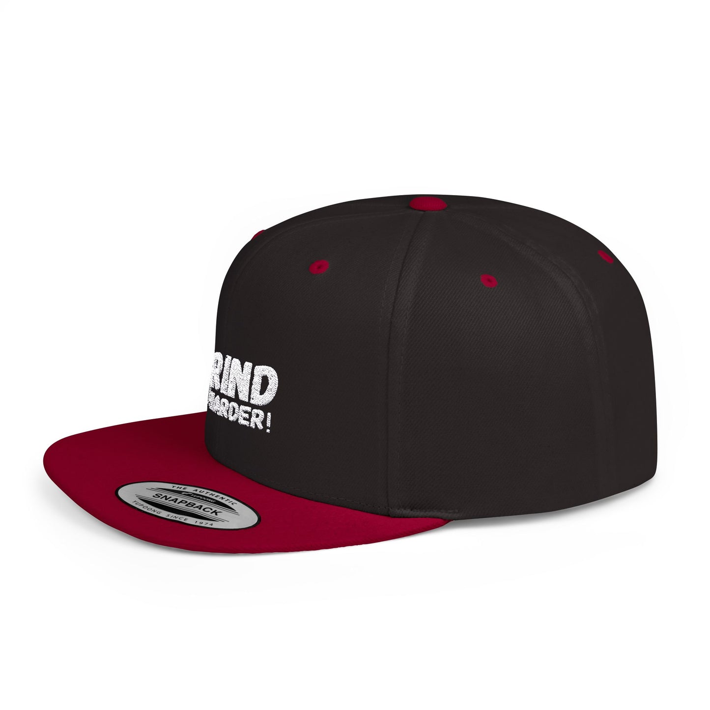 Grind Harder Flat Bill Snapback