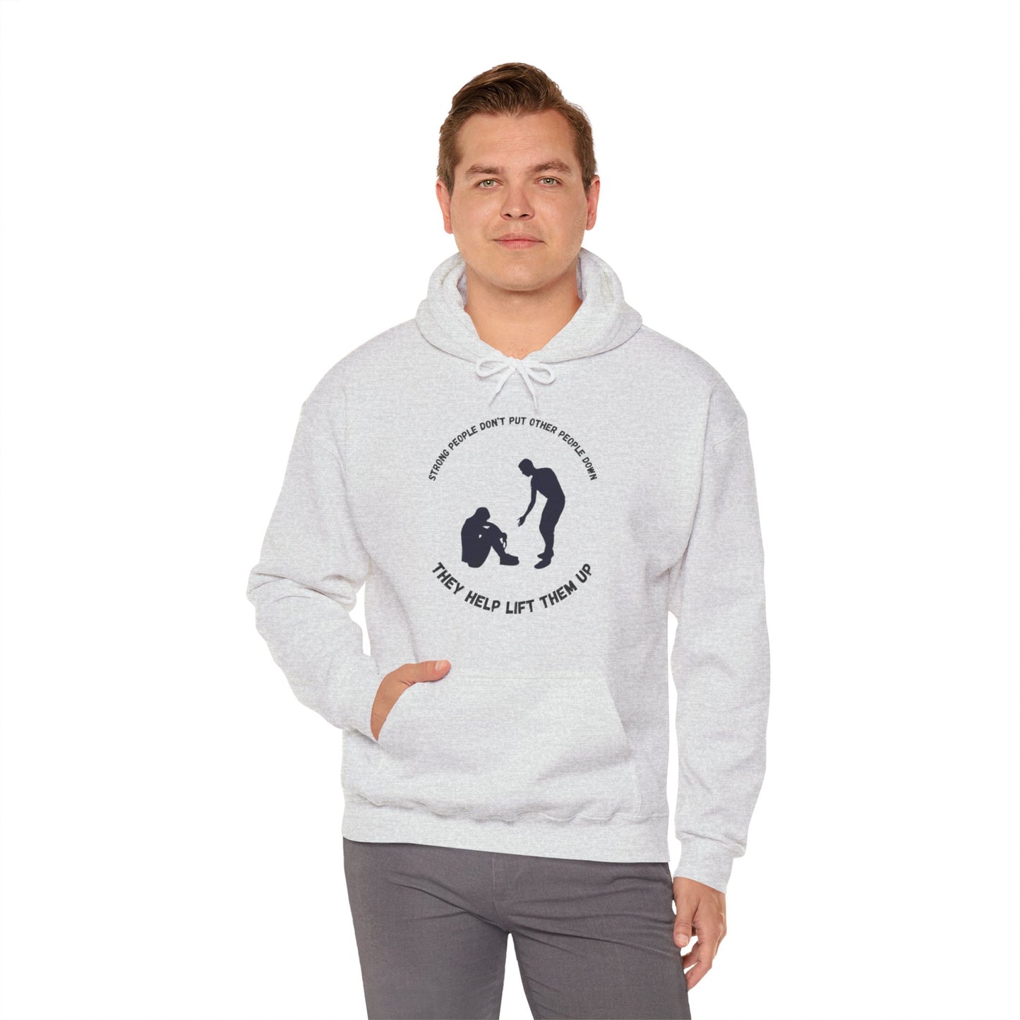 Strong People Unisex Heavy Blend™ Hooded Sweatshirt