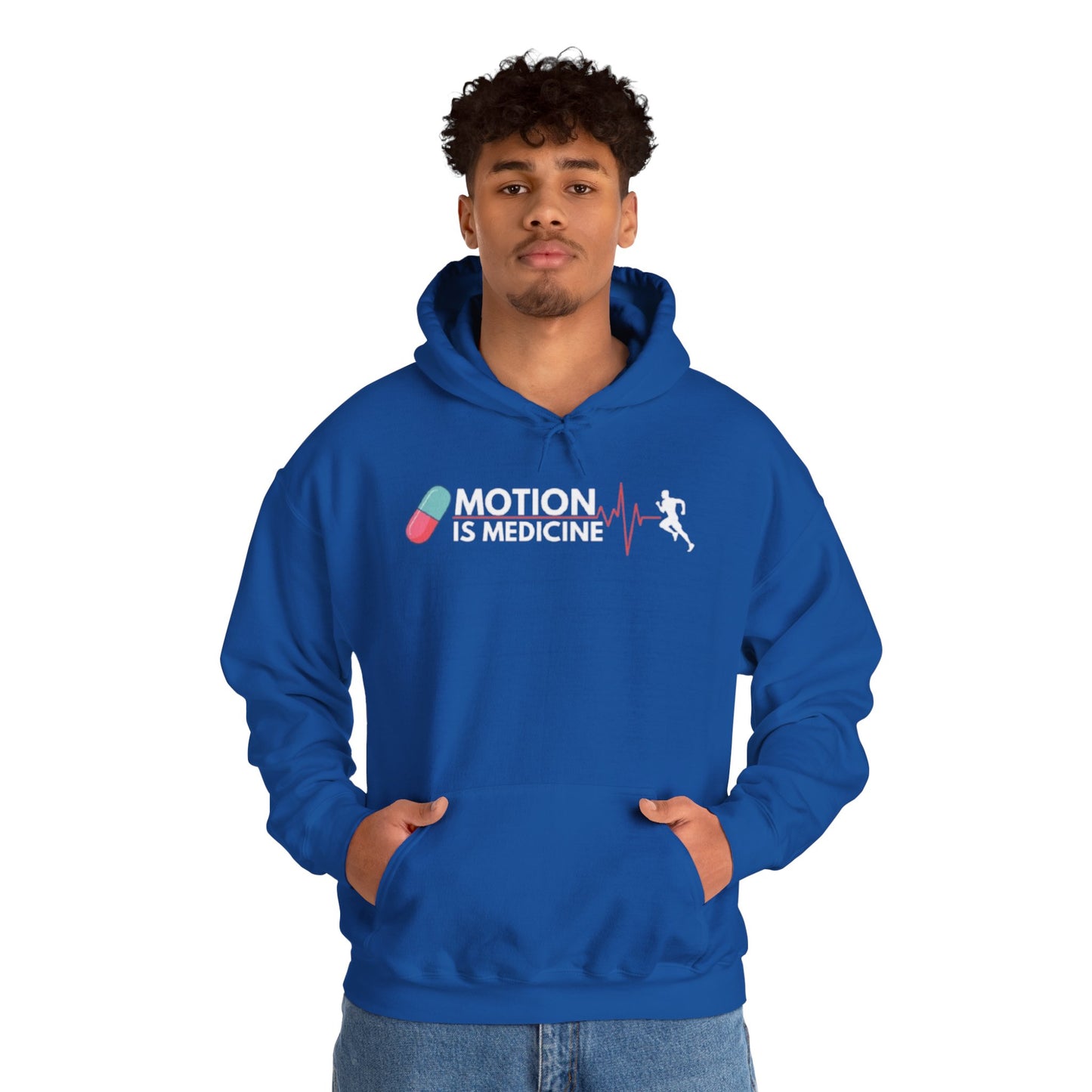 Motion Is Medicine Unisex Heavy Blend™ Hooded Sweatshirt