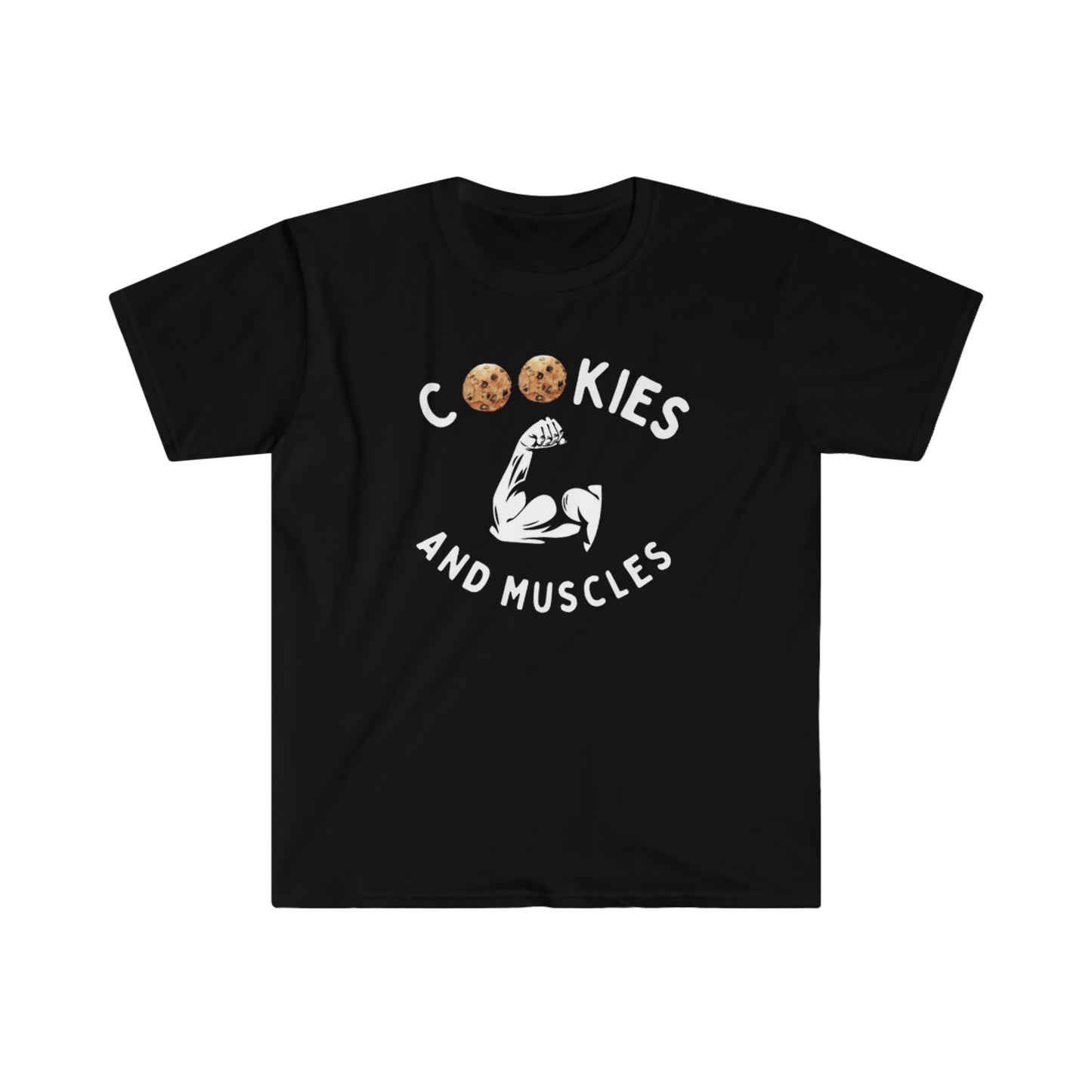 Cookies And Muscles Gym T-Shirt