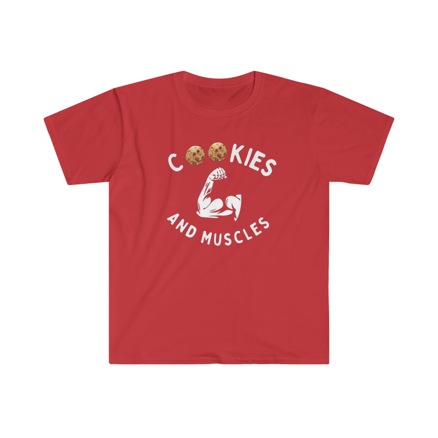 Cookies And Muscles Gym T-Shirt