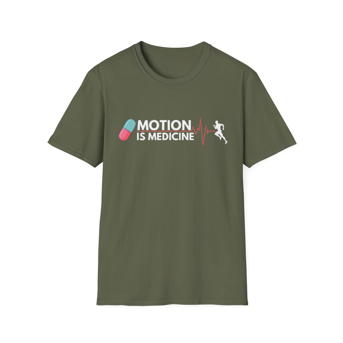 Motion Is Medicine Unisex Soft Style T-Shirt