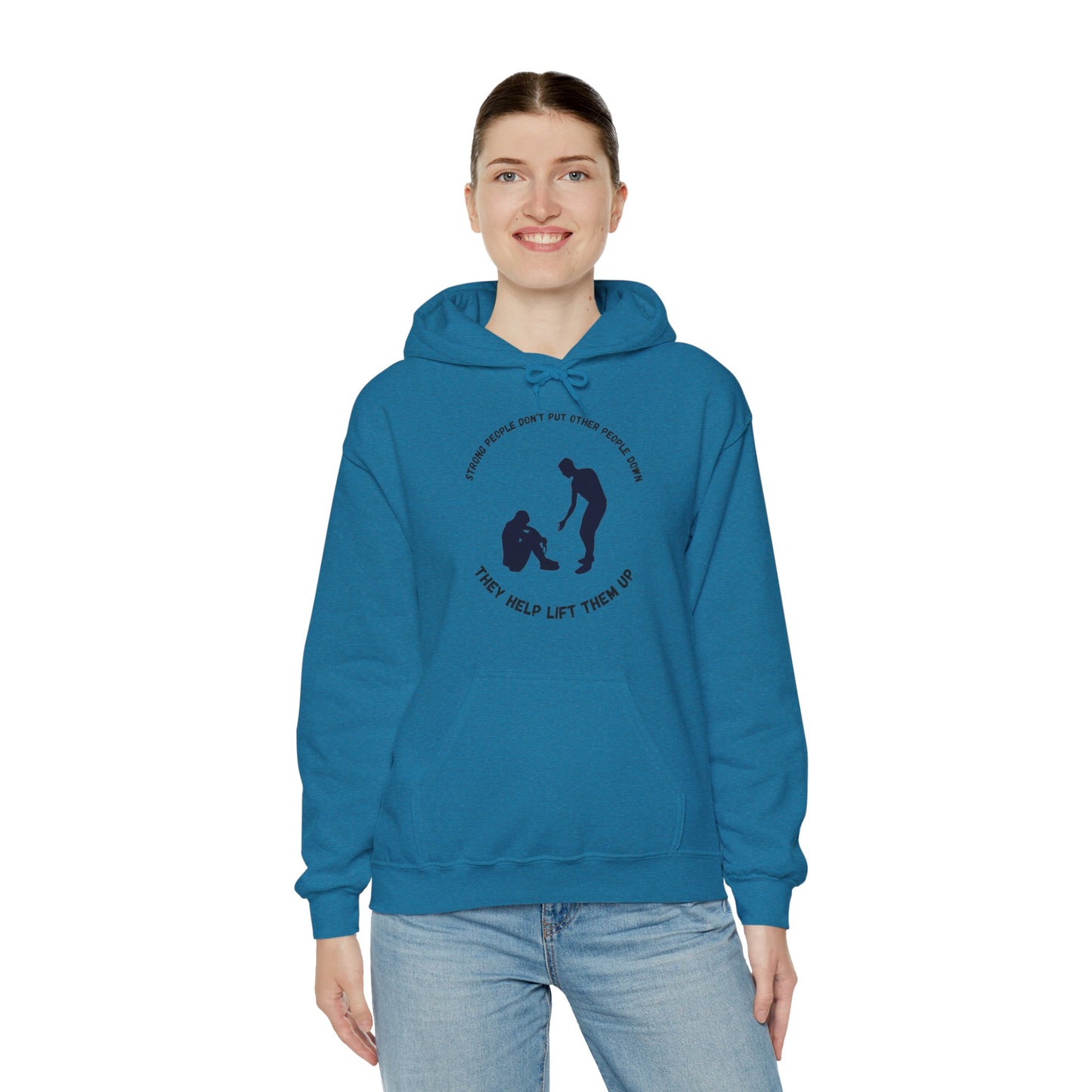 Strong People Unisex Heavy Blend™ Hooded Sweatshirt