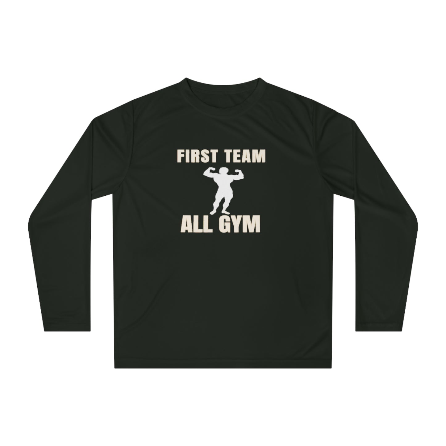 First Team All Gym Unisex Performance Dri Fit Long Sleeve Shirt