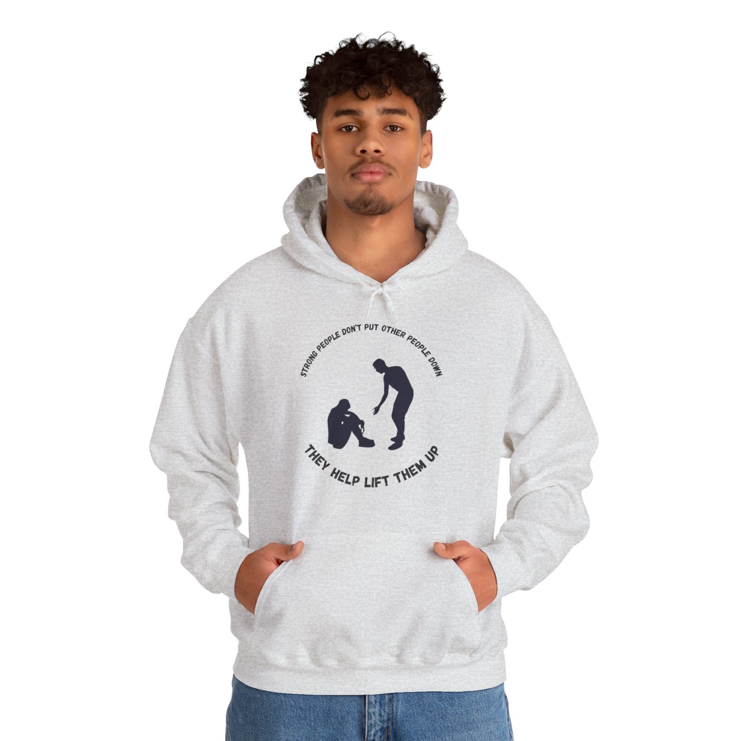 Strong People Unisex Heavy Blend™ Hooded Sweatshirt