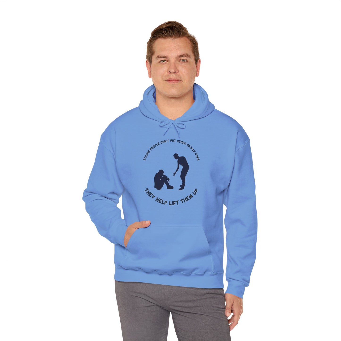 Strong People Unisex Heavy Blend™ Hooded Sweatshirt