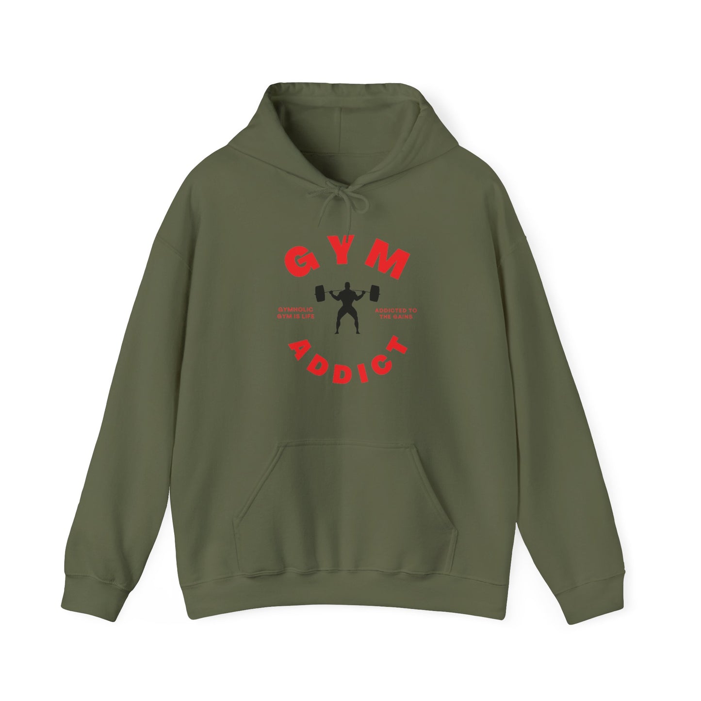 Gym Addict Unisex Heavy Blend™ Hooded Sweatshirt