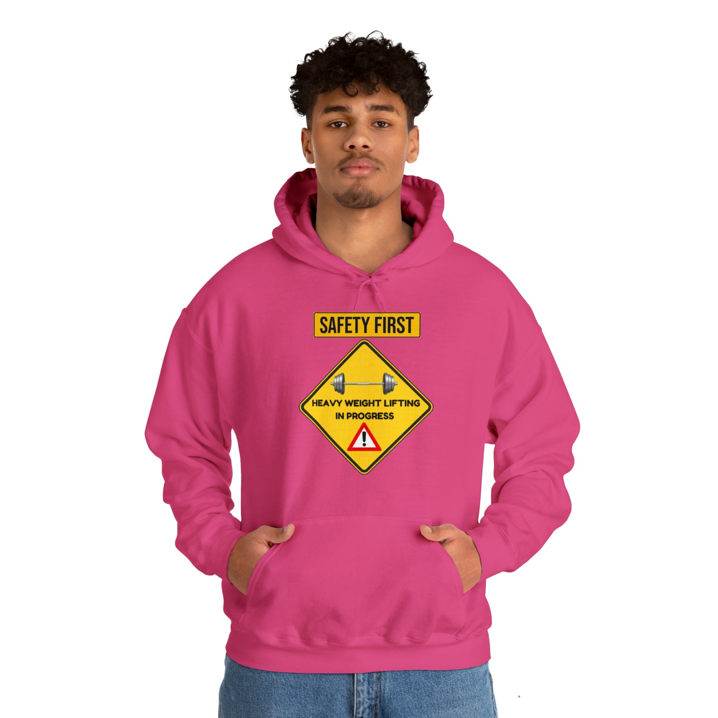 Safety First Unisex Heavy Blend™ Hooded Sweatshirt