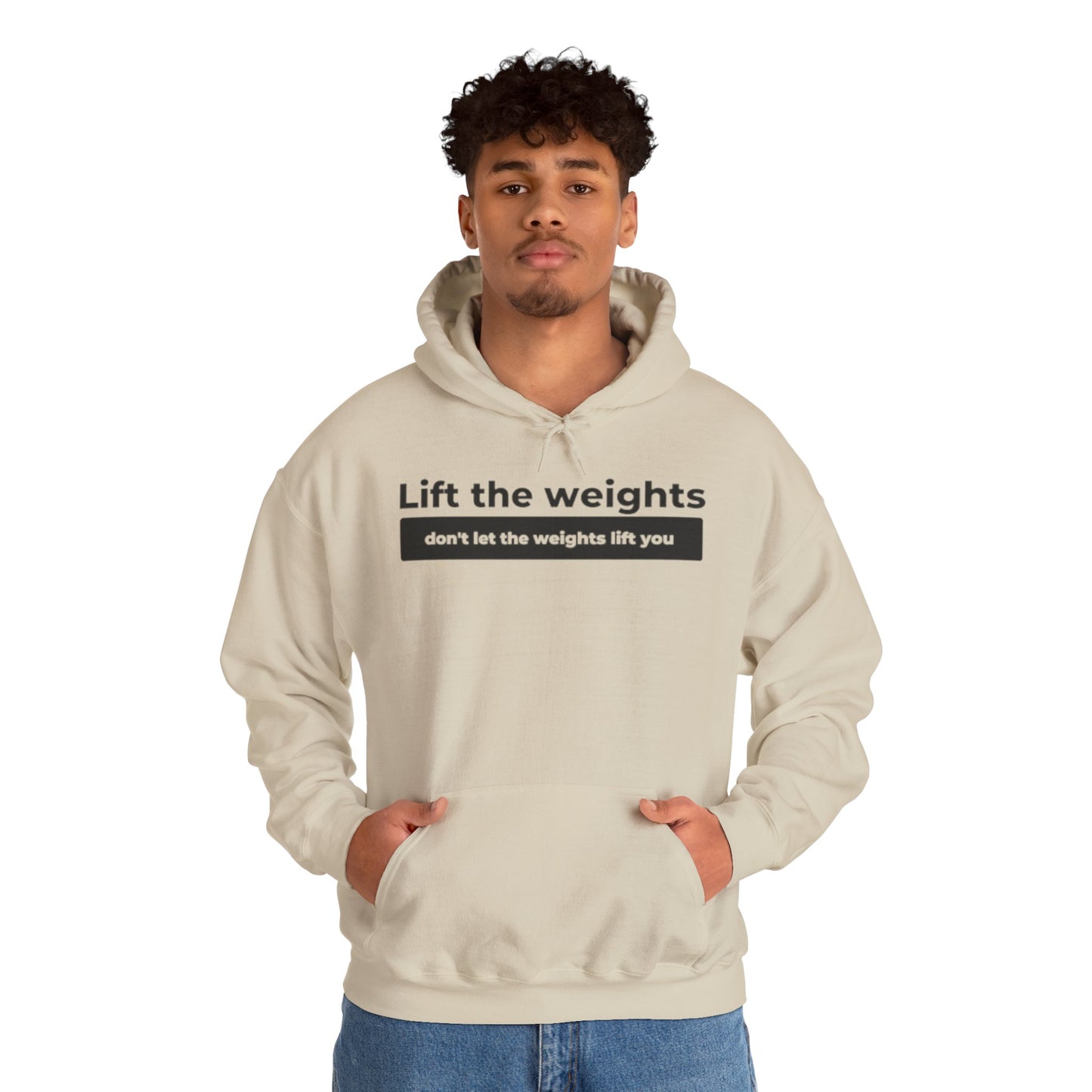 Lift The Weights Unisex Heavy Blend™ Hooded Sweatshirt