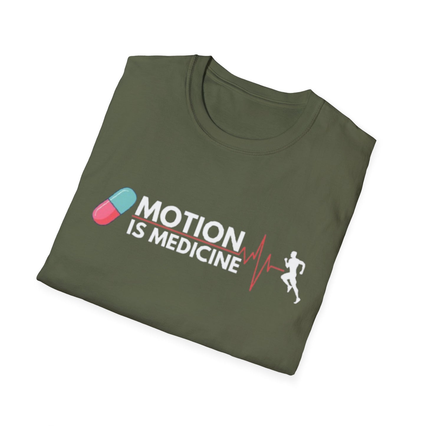 Motion Is Medicine Unisex Soft Style T-Shirt
