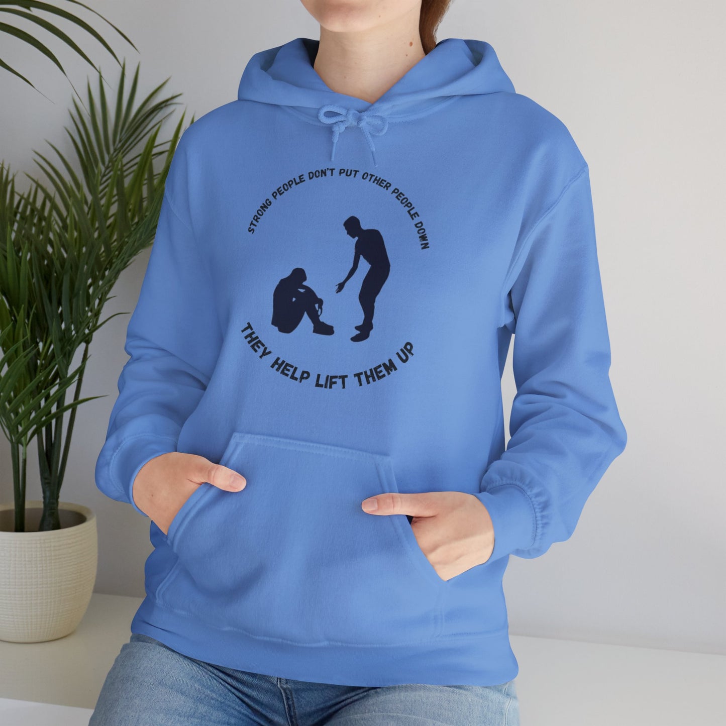Strong People Unisex Heavy Blend™ Hooded Sweatshirt