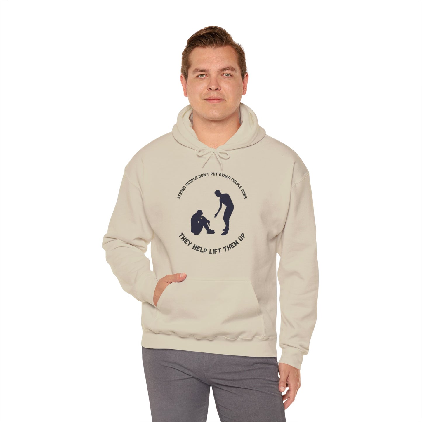 Strong People Unisex Heavy Blend™ Hooded Sweatshirt