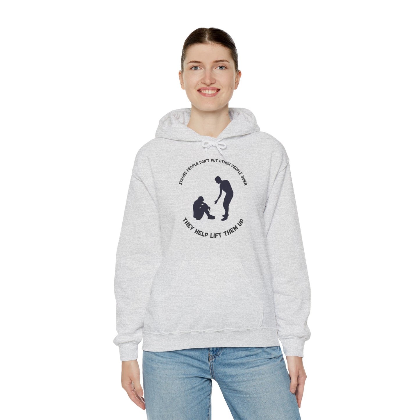 Strong People Unisex Heavy Blend™ Hooded Sweatshirt
