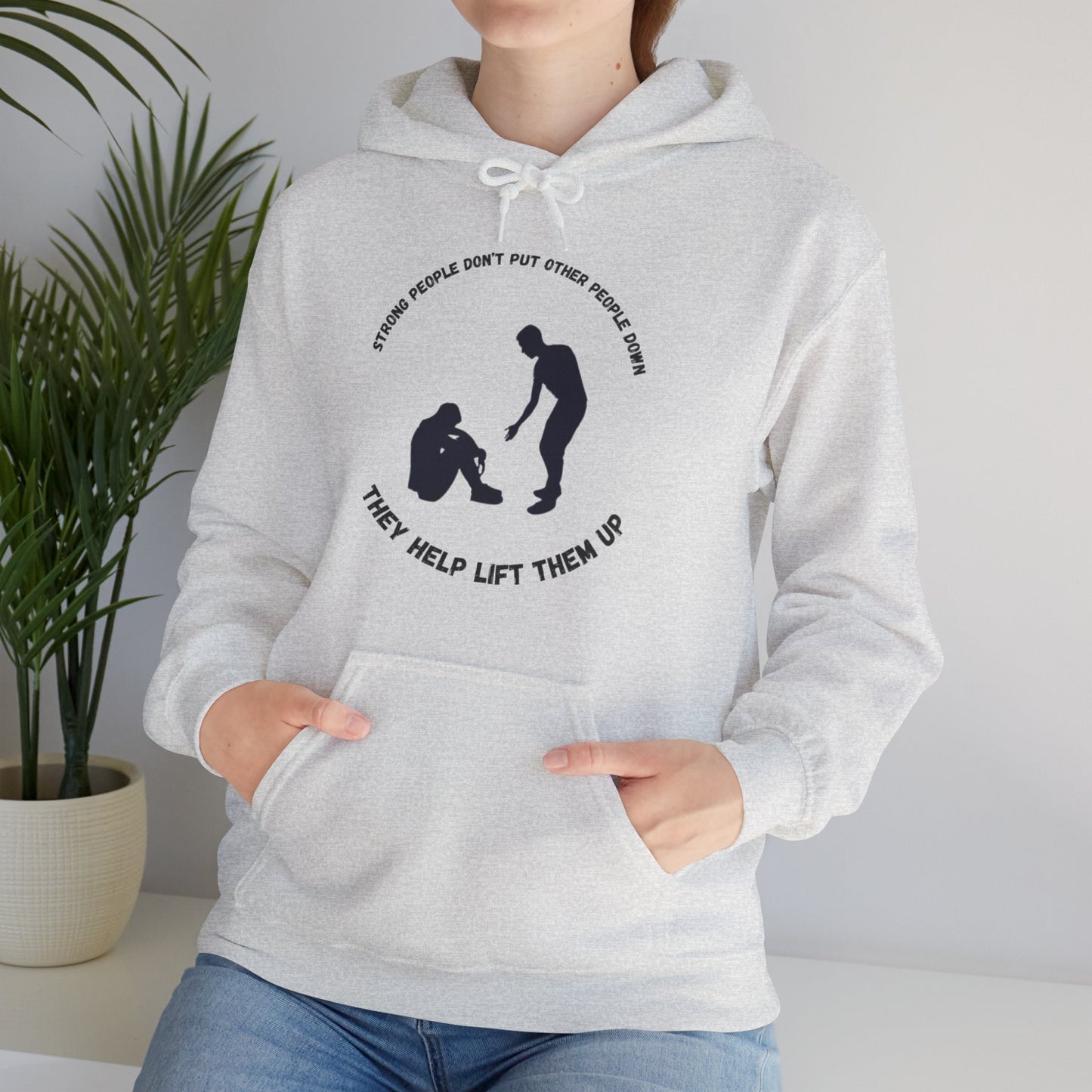 Strong People Unisex Heavy Blend™ Hooded Sweatshirt