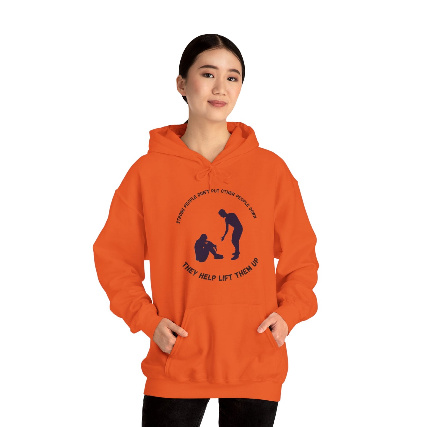 Strong People Unisex Heavy Blend™ Hooded Sweatshirt