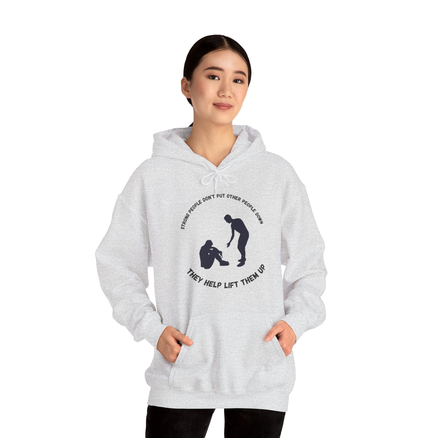 Strong People Unisex Heavy Blend™ Hooded Sweatshirt
