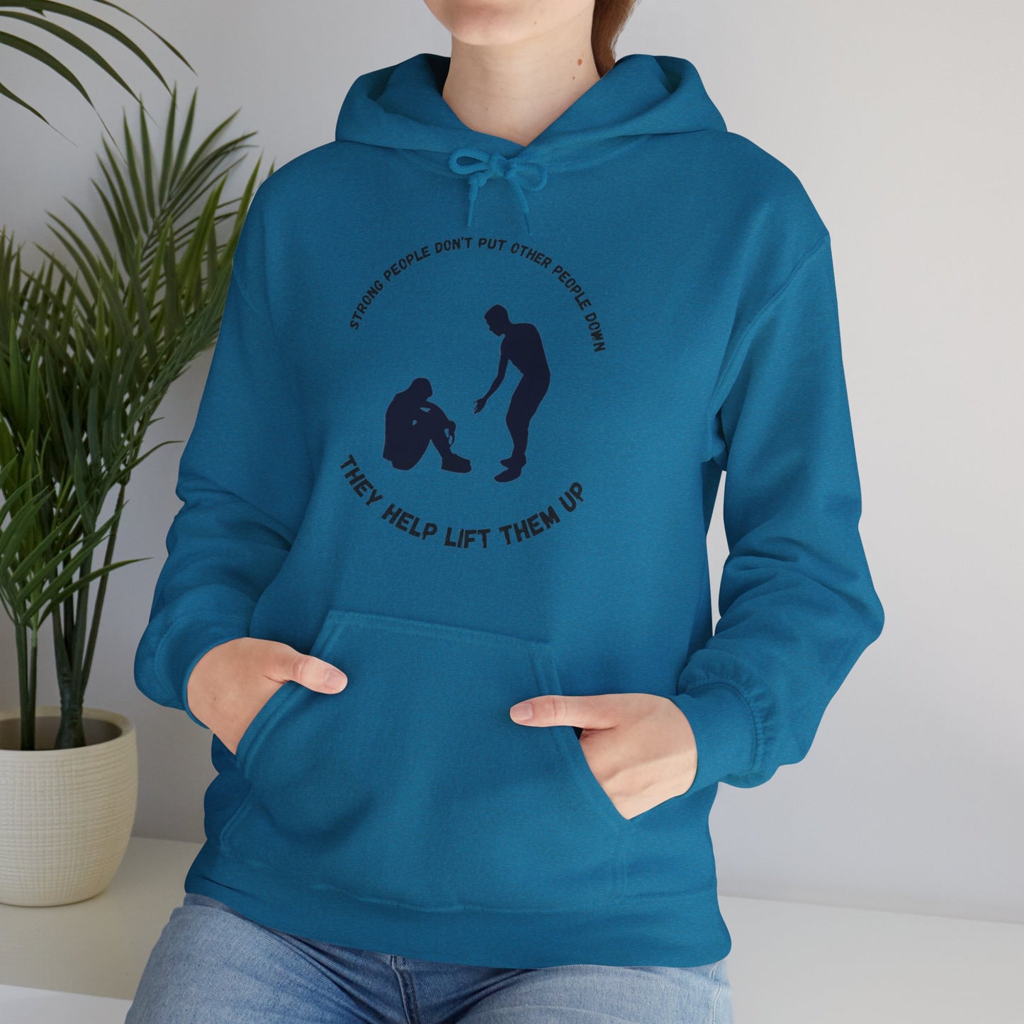 Strong People Unisex Heavy Blend™ Hooded Sweatshirt
