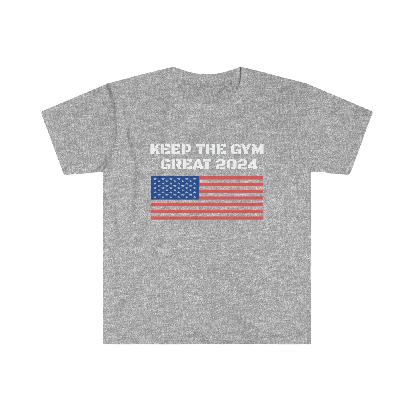 Keep The Gym Great Unisex Softstyle T-Shirt