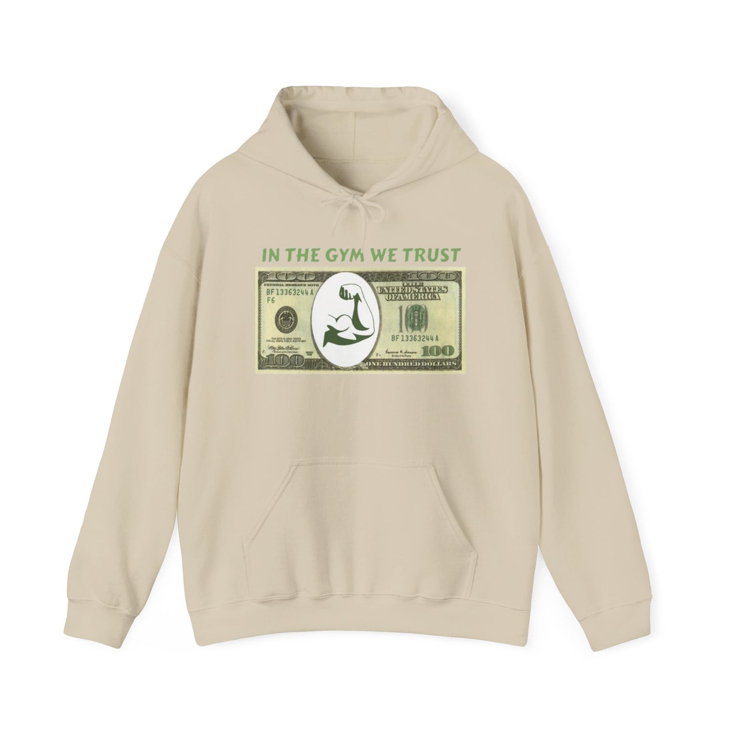 In The Gym We Trust Unisex Heavy Blend™ Hooded Sweatshirt