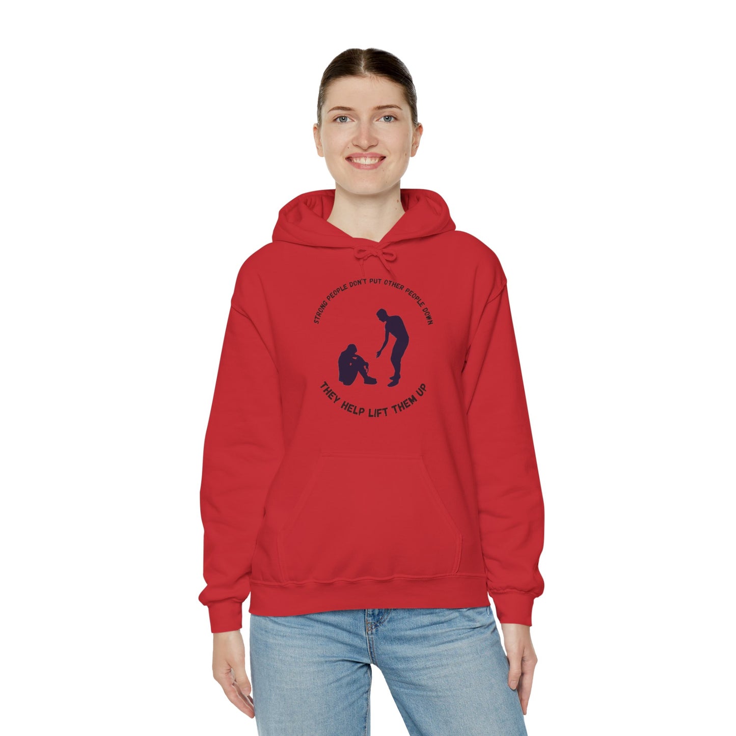 Strong People Unisex Heavy Blend™ Hooded Sweatshirt
