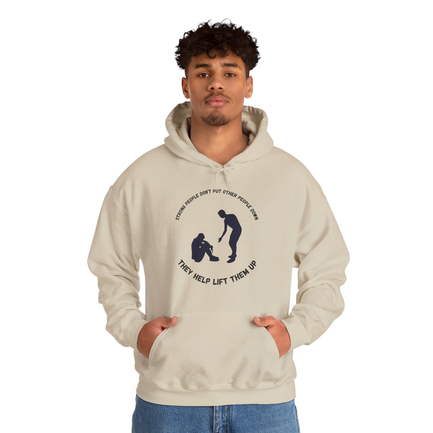 Strong People Unisex Heavy Blend™ Hooded Sweatshirt
