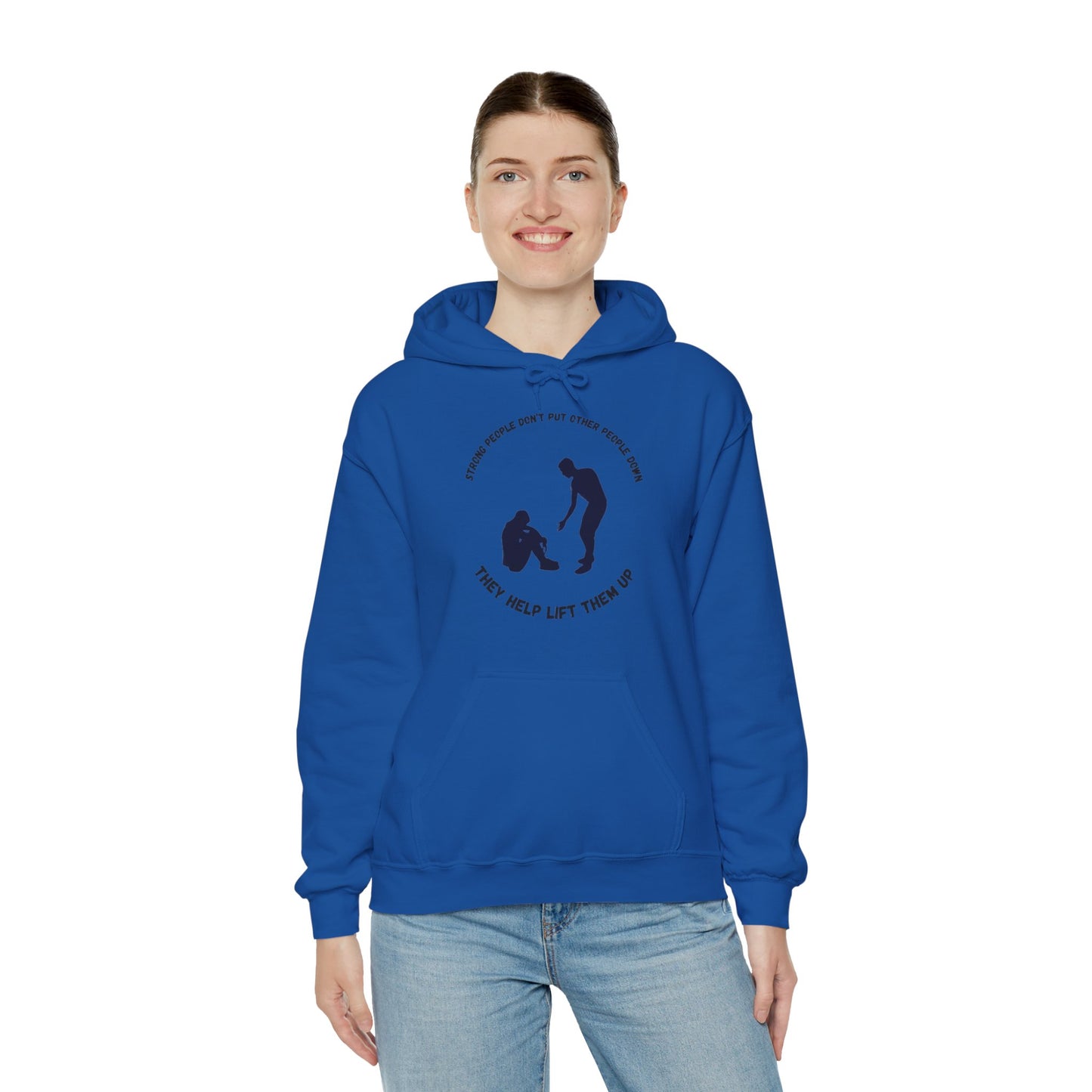 Strong People Unisex Heavy Blend™ Hooded Sweatshirt