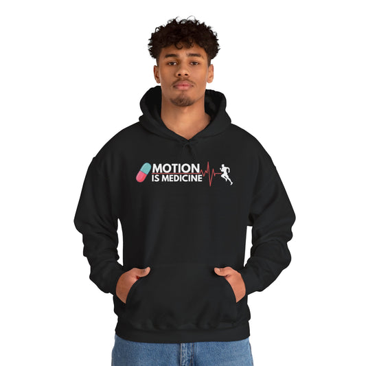 Motion Is Medicine Unisex Heavy Blend™ Hooded Sweatshirt