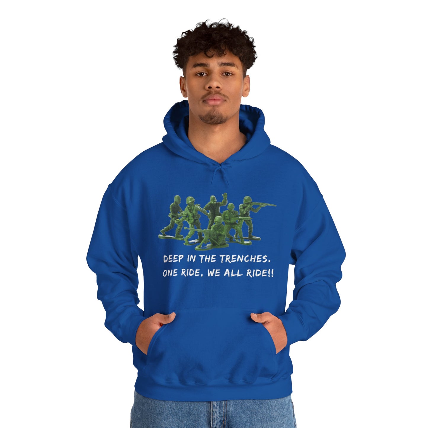 Deep In The Trenches Unisex Heavy Blend™ Hooded Sweatshirt