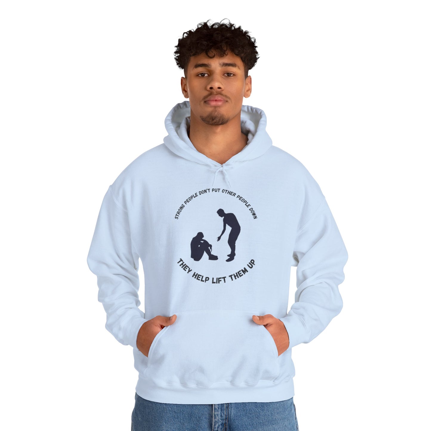 Strong People Unisex Heavy Blend™ Hooded Sweatshirt