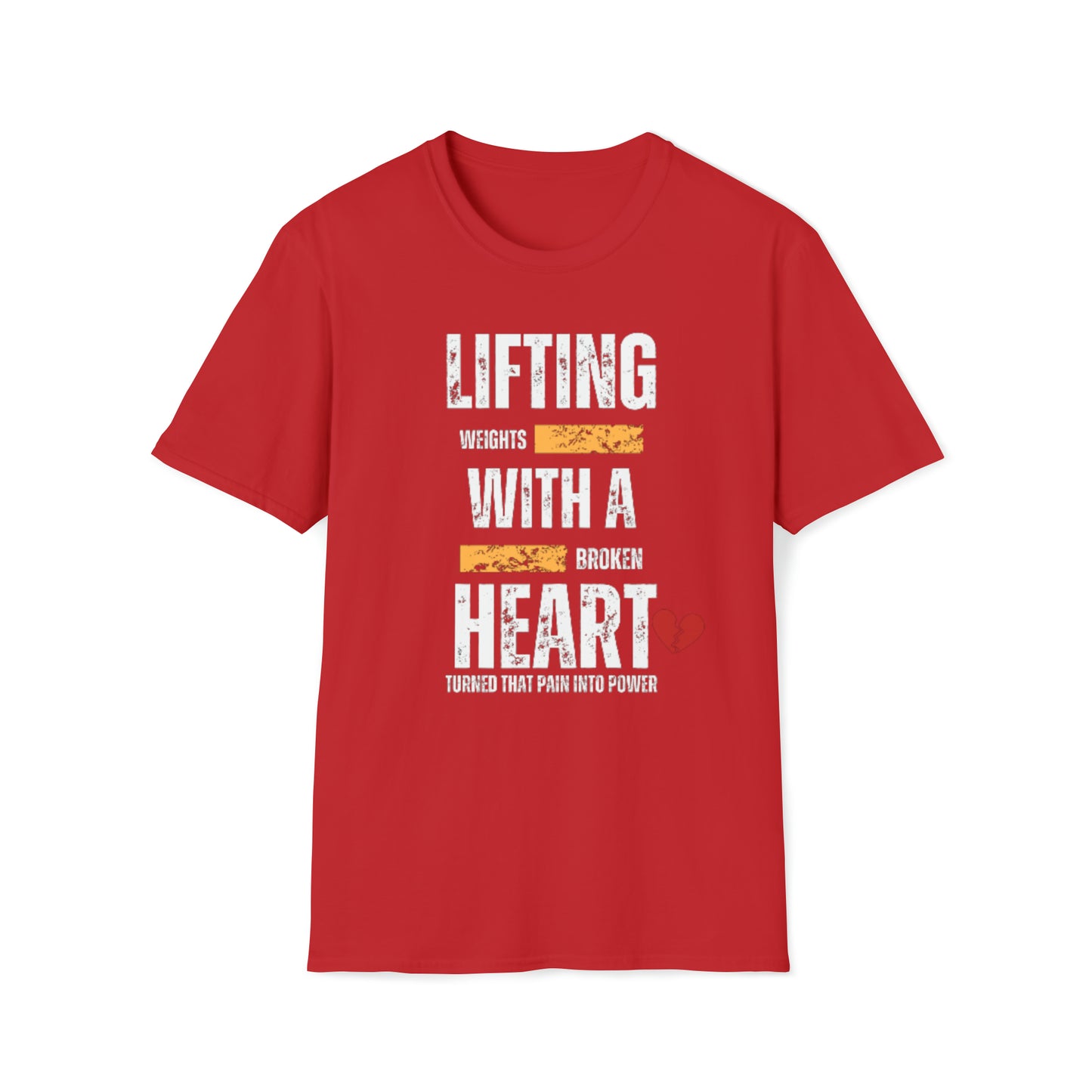 Broken Heart Unisex Softstyle T-Shirt