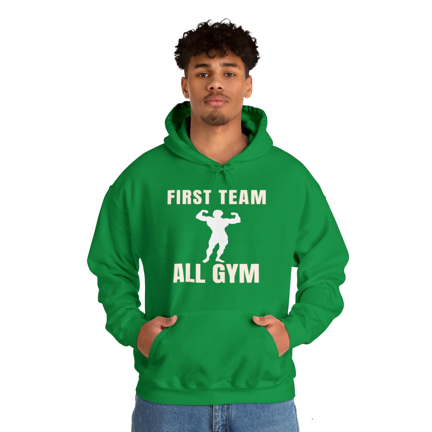 First Team All Gym Unisex Heavy Blend™ Hooded Sweatshirt