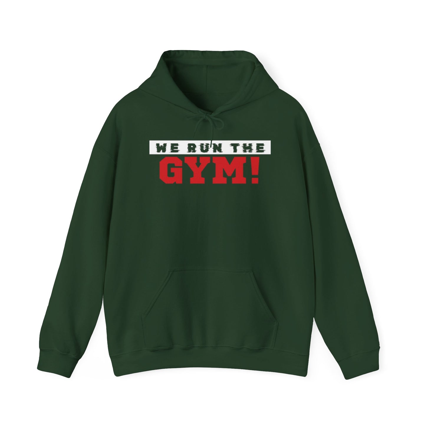 We Run The Gym Unisex Heavy Blend™ Hooded Sweatshirt