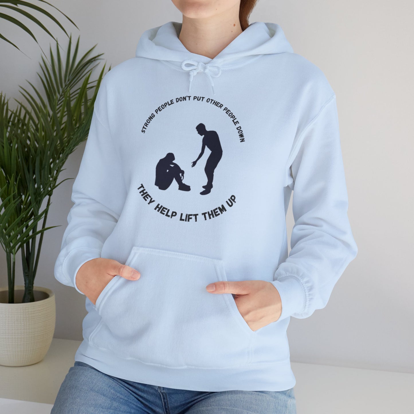 Strong People Unisex Heavy Blend™ Hooded Sweatshirt